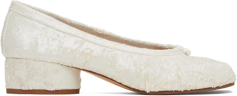 Tennarit ja kengät Maison Margiela Maison Margiela Tabi Ballerina Heels Valkoinen | S58WZ0128 P8159