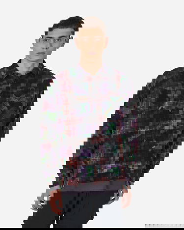 Paita Needles 7 Cuts Wide Uneven Dye Flannel Shirt Monivärinen | MR350 1003, 1