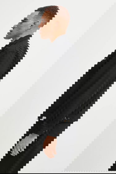 Takki Neighborhood Zip Work Jacket Musta | 252TSNH.JKM03, 1