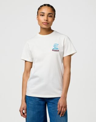 T-paita Wrangler Regular Graphic Tee XXL Valkoinen | 112370769:XXL, 0