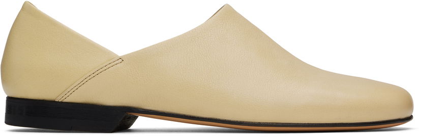 Tennarit ja kengät LEMAIRE Leather Loafers Beige | FO0113 LL0043
