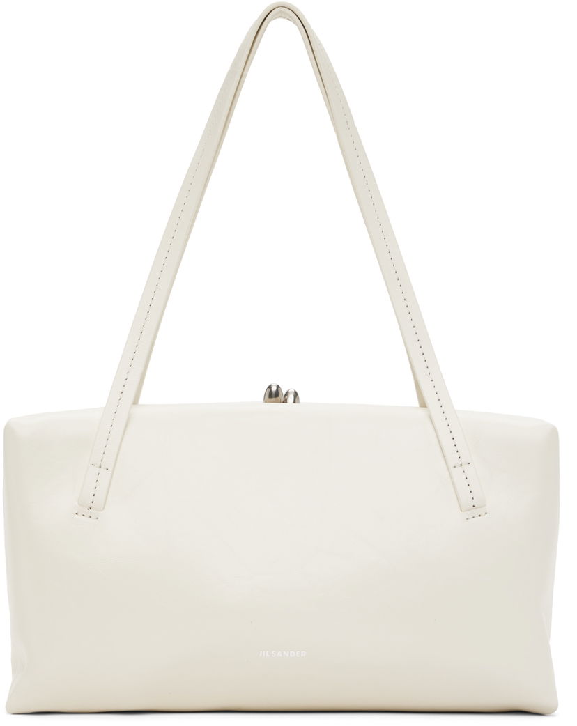 Käsilaukku Jil Sander Jil Sander Goji Pillow Small Bag Valkoinen | J08WD0078_P5635