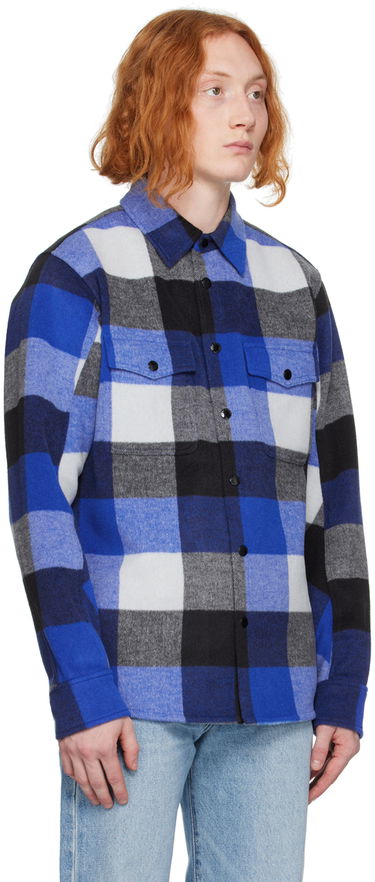 Paita rag & bone Rag & Bone Plaid Jack Shirt Sininen | MBW22HA389RTML, 1