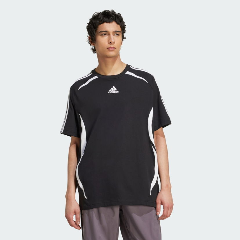 T-paita adidas Performance Teamgeist T-Shirt Musta | KE0145