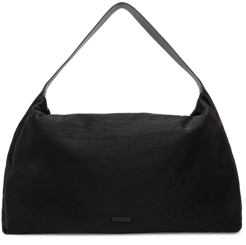 Käsilaukku Fear of God Black Moto Leather Tote Musta | FG870-018MLE