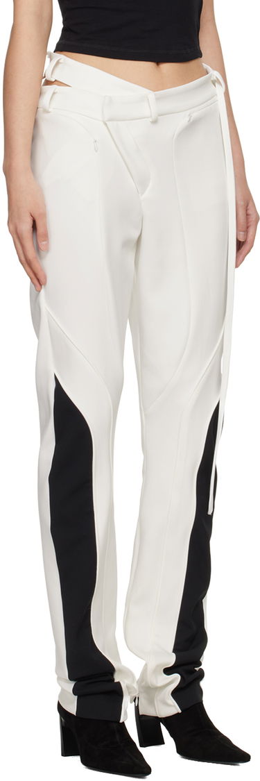 Housut Ottolinger Ottolinger Asymmetric Trousers Musta | 2303503, 1
