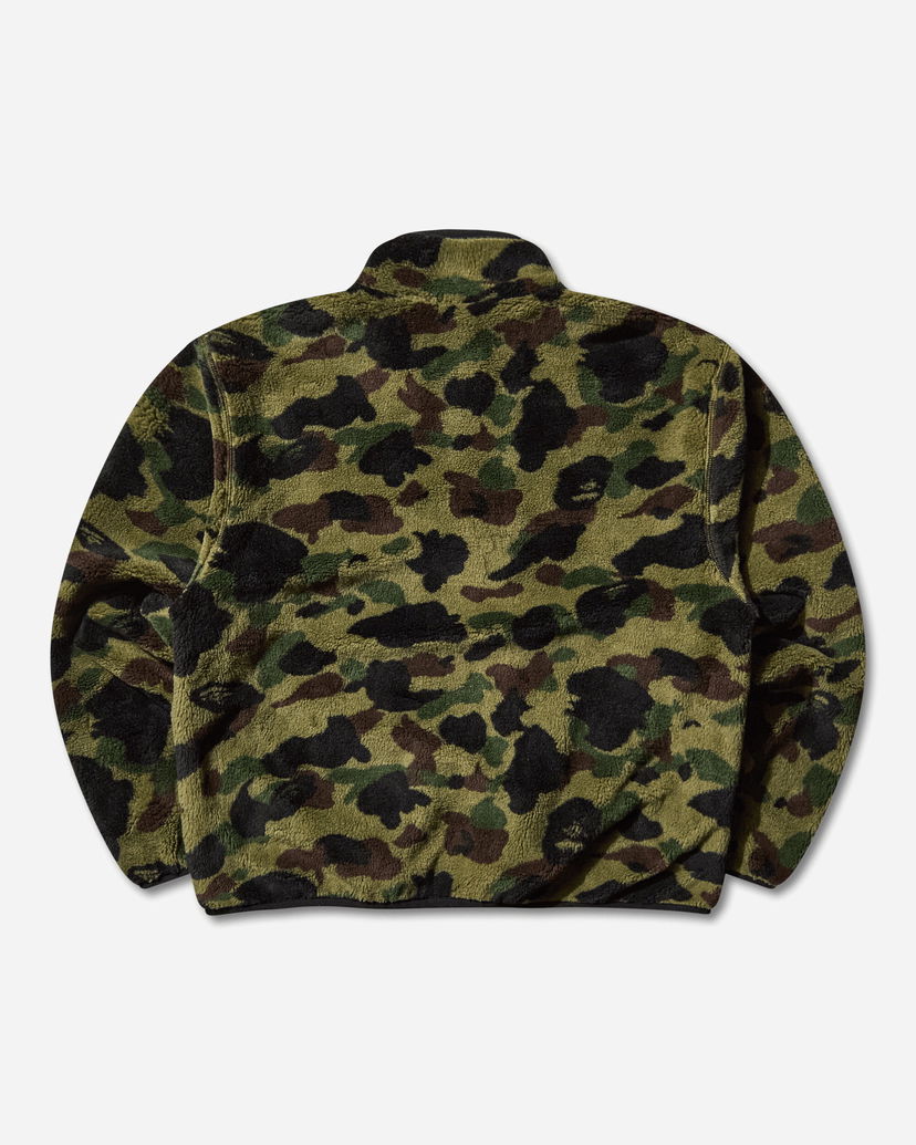 Takki BAPE 1st Camo Fleece Jacket Monivärinen | 1L80140009 GREEN