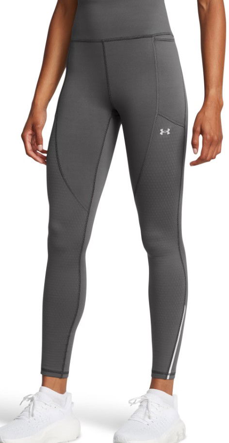 Leggingsit Under Armour High Waisted Running Tights Harmaa | 1386418-025