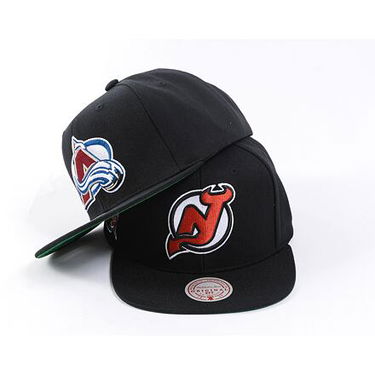 Korkki Mitchell & Ness New Jersey Devils Top Spot Snapback Musta | HHSS6743-NJDYYPPPBLCK, 3