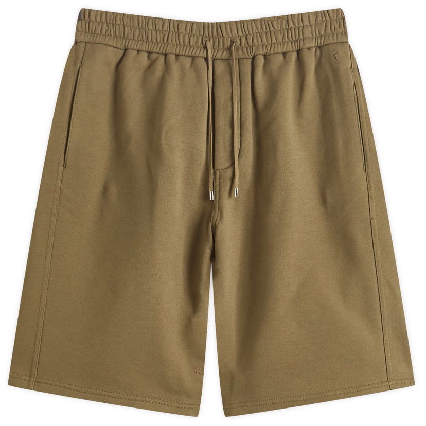Shortsit Saint Laurent Saint Laurent Sweat Shorts, Size Large Vihreä | 820126-Y36SW-1301