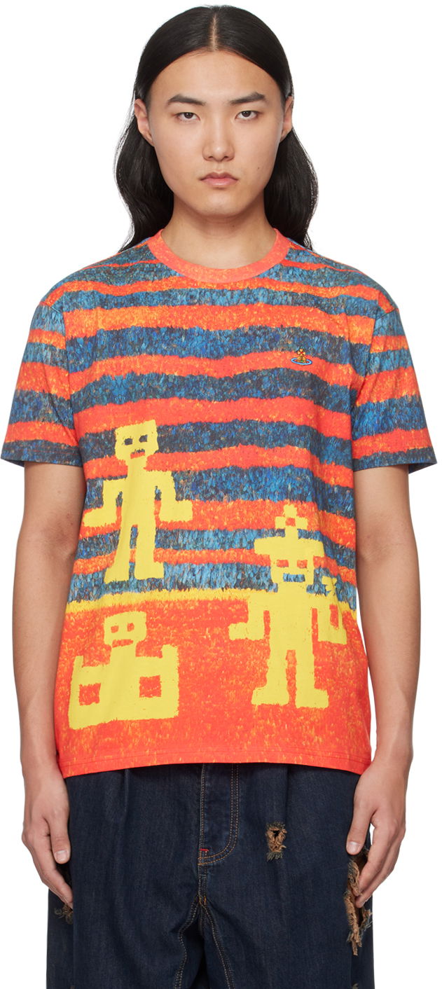 T-paita Vivienne Westwood Classic T-Shirt Oranssi | 3G01001F-J0069-