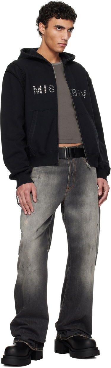 Vyöt MISBHV MISBHV 'Forever' Star-Studded Webbing Belt Musta | 250A800, 2