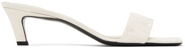 Asusteet TOTEME TOTEME 'The Mule' Heeled Sandals Valkoinen | 243-WAS0154-FB0232, 0