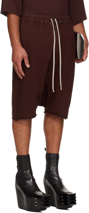 Shortsit Rick Owens Rick Owens DRKSHDW Concordians Drawstring Pods Shorts Ruskea | DU02E7380 RIGP, 1
