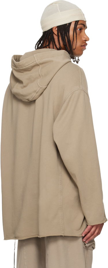 Huppari Rick Owens DRKSHDW Concordians Peter Hoodie Beige | DU02E7280 FP, 2