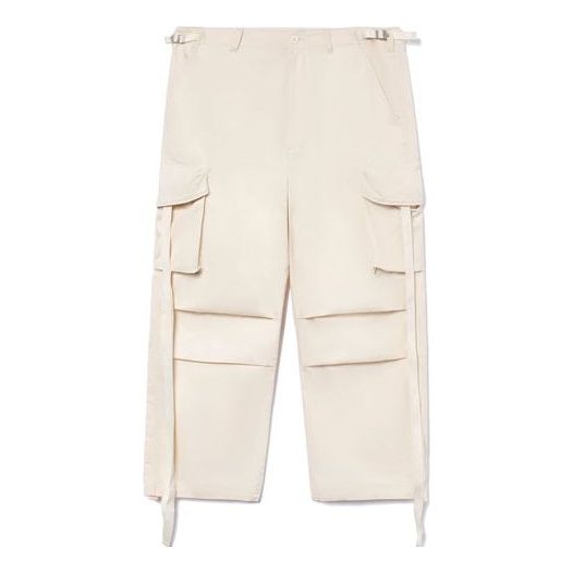 Cargo housut Li-Ning Counterflow Loose Fit Cargo Pants Beige | AKXR601-1, 0