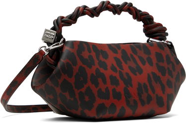 Käsilaukku GANNI Ganni Leopard Print Mini Bou Bag Punainen | A6628, 2