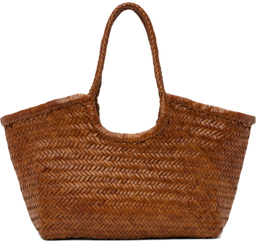 Kangaskassi Dragon Diffusion Brown Nantucket Big Tote Ruskea | 8822 NANTUCKET BASKET BIG