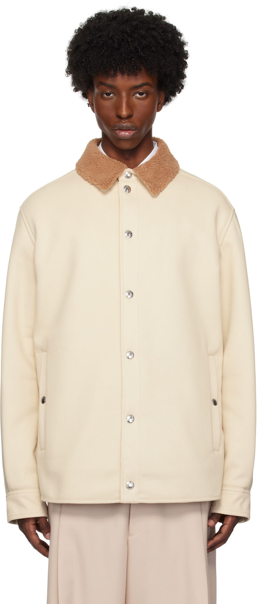Tuulitakki Moncler Camica Jacket Beige | J20912F000135980X
