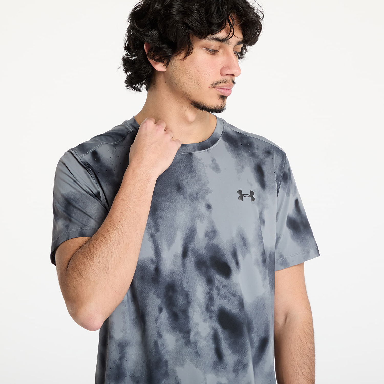 T-paita Under Armour Launch Elite Print Short Sleeve T-Shirt Harmaa | 1389804-024, 1