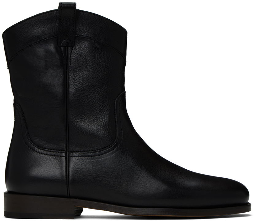 Vaatteet LEMAIRE Lemaire New Western Chelsea Boots Musta | FO0053 LL185