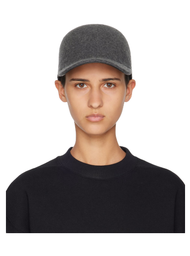 Korkki Jil Sander Felt Cap Harmaa | J40TC0108_J40116