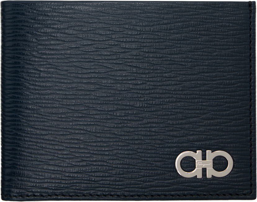 Lompakko FERRAGAMO ID Window Wallet Tummansininen | 744853