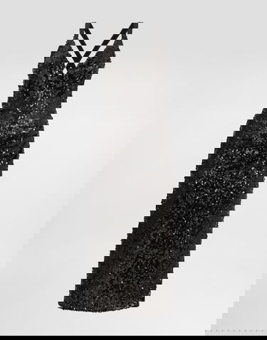 Mekko Dolce & Gabbana Sequined Dress Collection Musta | F6H7MTHLMZMN0000, 0