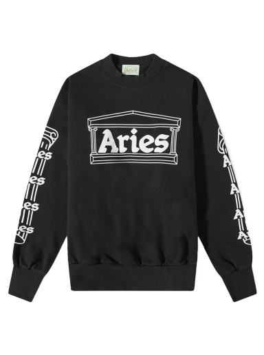 Huppari Aries Column Crew Sweatshirt Musta | COAR20001-BLK