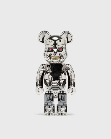 Keräilykelpoinen Medicom Toy Terminator 2 T-800 Endoskeleton Collectible Figure 400% Metallinen | MED2437, 0