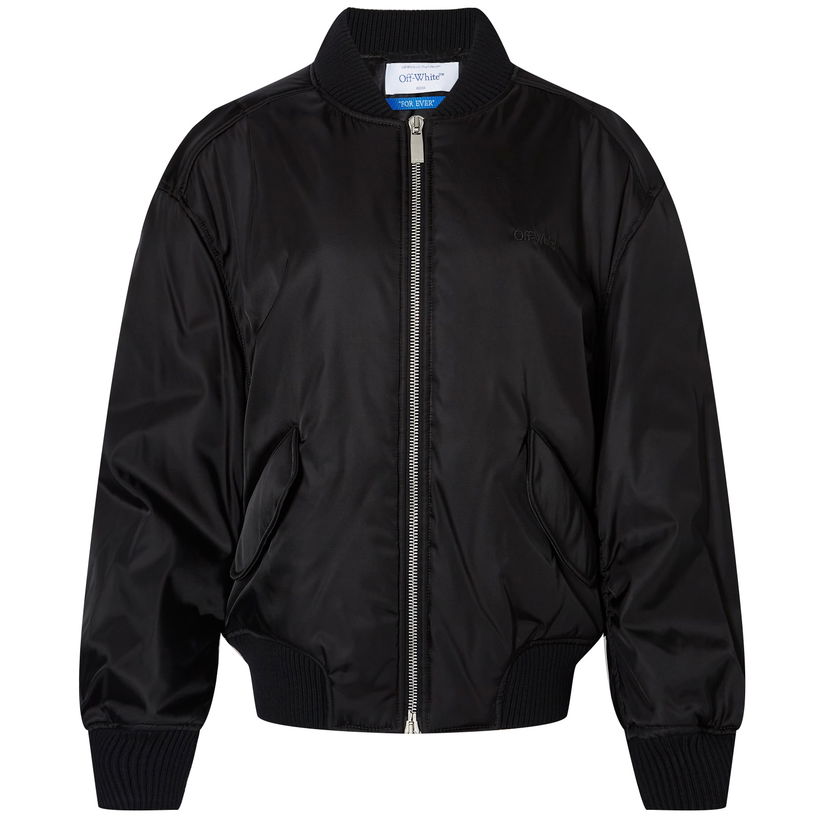 Bomber-takki Off-White NY Bomber Jacket Musta | OWEH028C99FAB0011010