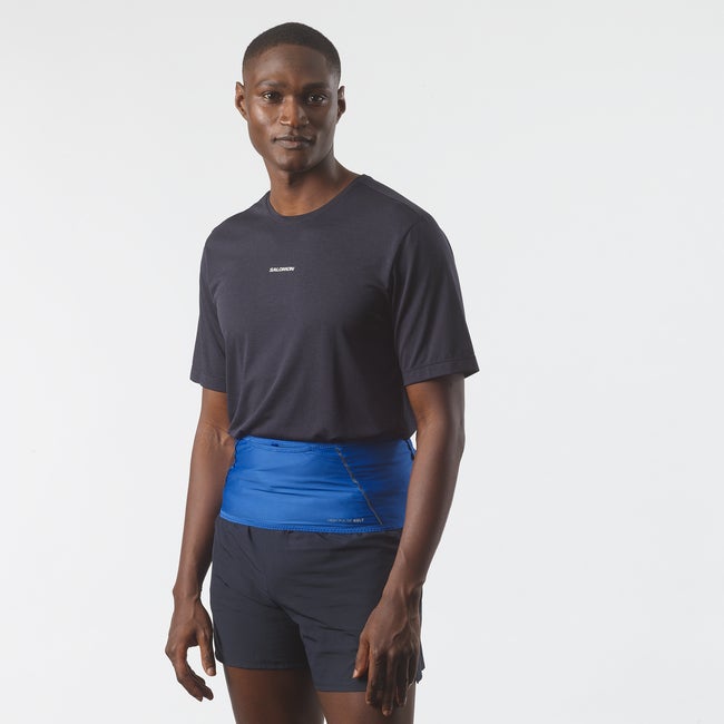 Vyötärölaukku Salomon Stretch Running Belt Sininen | LC2462000, 0