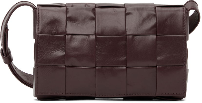 Olkalaukku Bottega Veneta Bottega Veneta Small Cassette Bag Burgundia | 717587-VCQ71