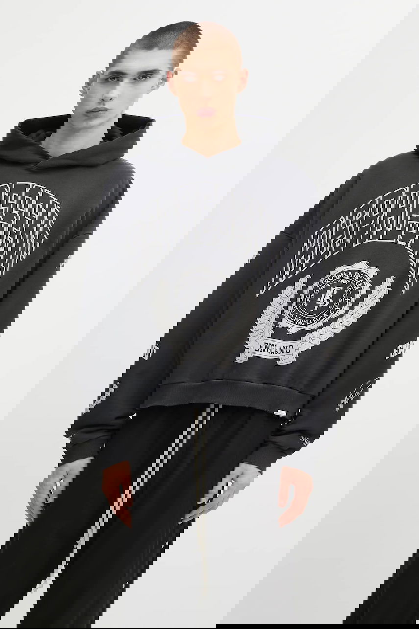 Huppari Represent Clo Represent Legacy Crest Hoodie Musta | MLM100372, 0