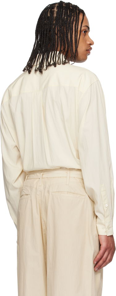 Paita LEMAIRE Lemaire Loop Button-Up Shirt Beige | SH1169 LF1370, 2