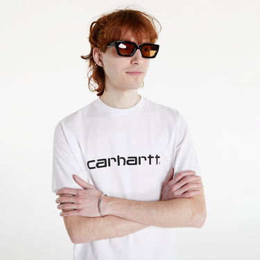 T-paita Carhartt WIP S/S Script Valkoinen | I031047.00AXX, 0