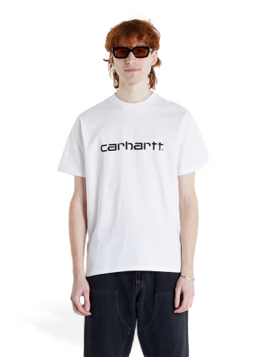 T-paita Carhartt WIP S/S Script Valkoinen | I031047.00AXX