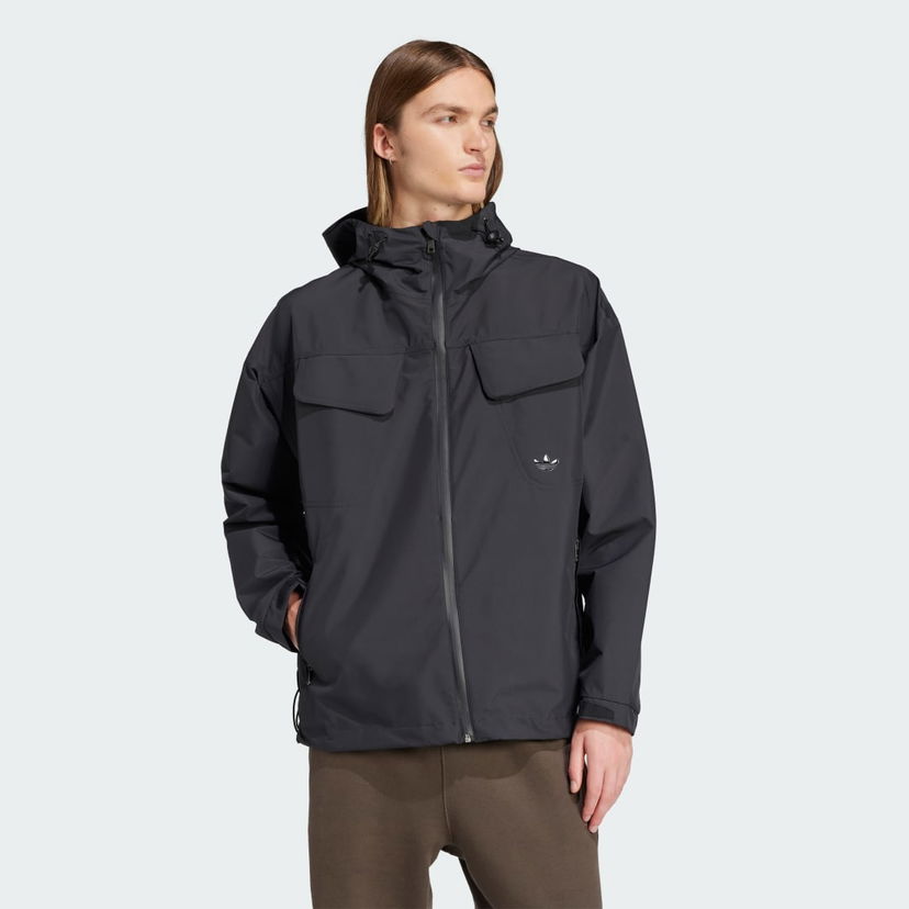 Takki adidas Performance Premium Essentials Water-Repellent Jacket Musta | JD2110
