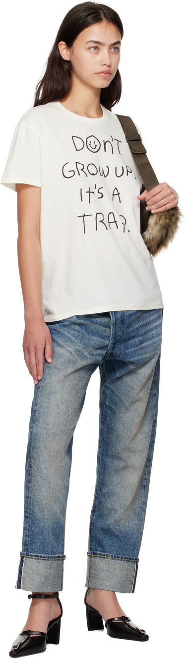 Jeans R13 R13 Cuffed Crossover Jeans Sininen | R13WD193-D324B, 3
