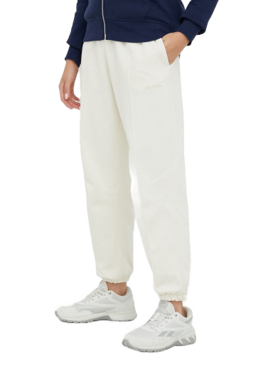 Verryttelyhousut New Balance Sweatpants Valkoinen | WP23553GIE