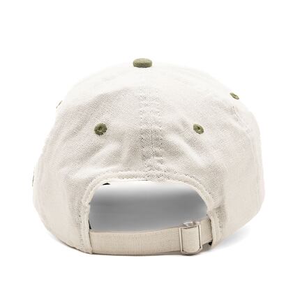 Korkki New Era 9TWENTY Linen Script - White / Olive Vihreä | 60503545, 1