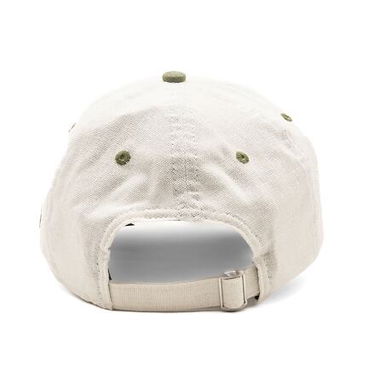 Korkki New Era 9TWENTY Linen Script - White / Olive Vihreä | 60503545, 1