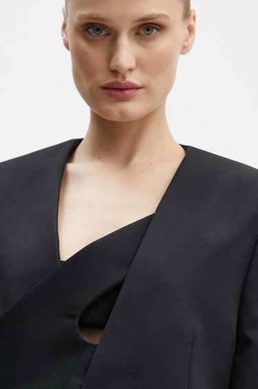 Takit HELIOT EMIL Black Cutout Wool Blazer Musta | PREAW24.M.04.042.BLK01, 7