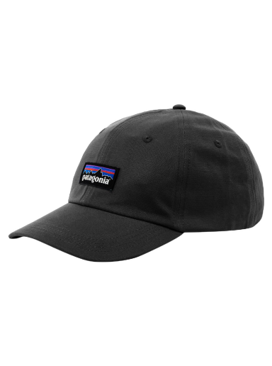 Korkki Patagonia P-6 Label Trad Cap Musta | 38296-BLK