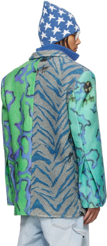 Takki ERL ERL Printed Blazer Vihreä | ERL07J032, 2