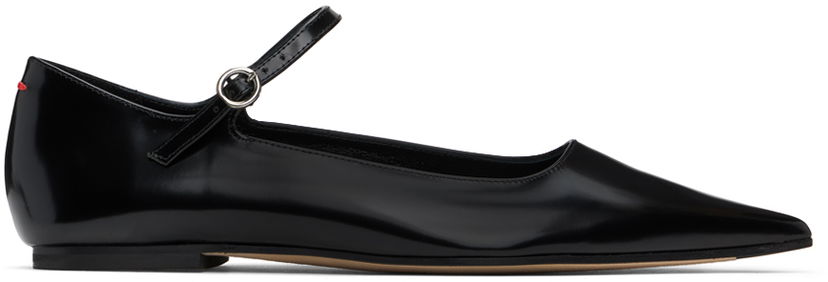 Asusteet Aeyde Aeyde Cleo Ballerina Flats Musta | A11-FL-SNDP8 FL131-FW24-800-028