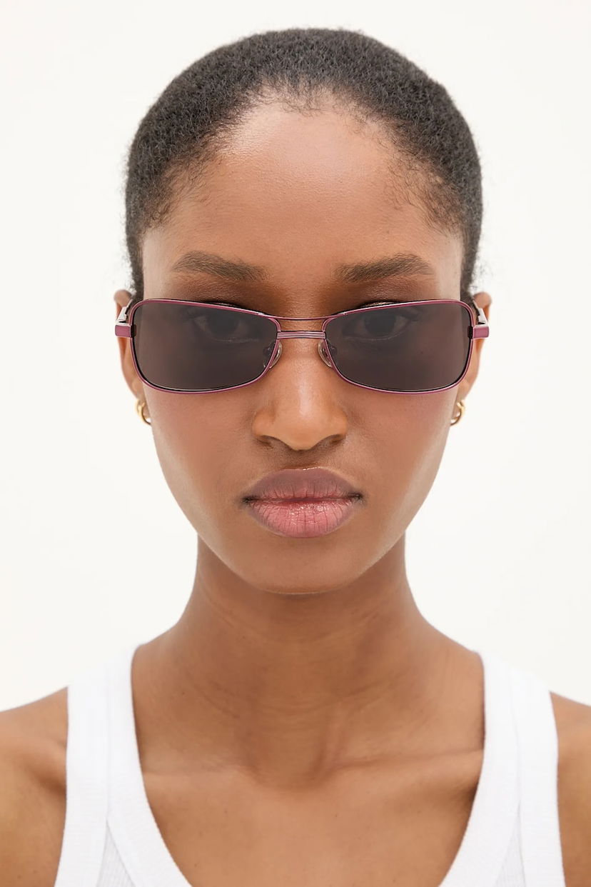 Aurinkolasit Jacquemus Jacquemus STATZIONE Sunglasses Violetti | JAC118C2SUN