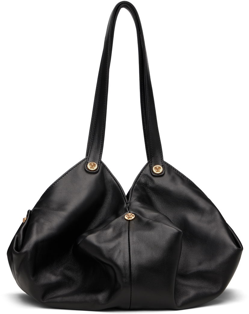 Olkalaukku Versace Versace Protea Shoulder Bag Musta | 1014315_1A11782