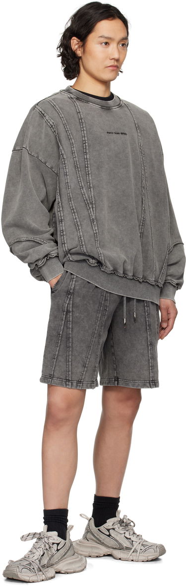 Shortsit Feng Chen Wang Feng Chen Wang Tie Dyed Shorts Harmaa | FUS19ST01B, 3