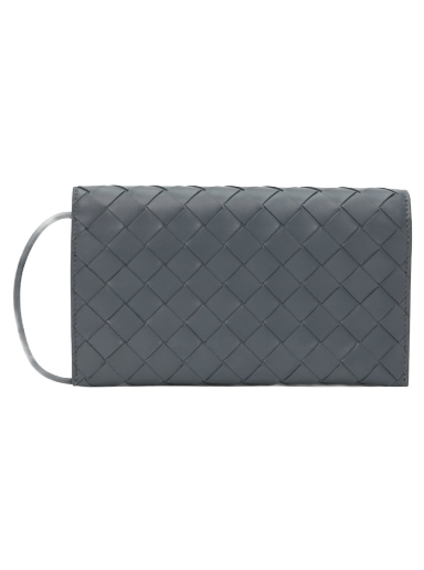 Olkalaukku Bottega Veneta Wallet On Strap Bag Harmaa | 708586 VCPP3